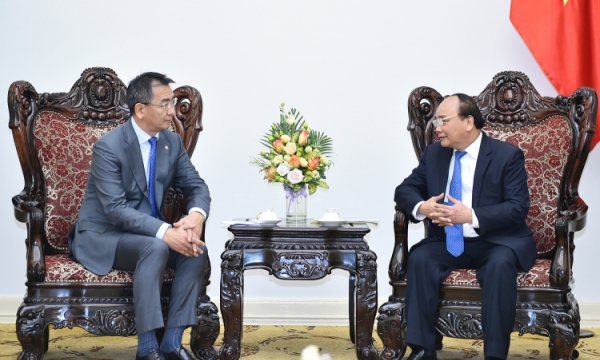 Thủ tướng tiếp Bộ trưởng ngoại giao Mông Cổ 